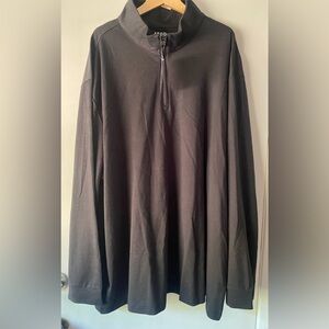 IZOD 3XLT quarter zip pullover